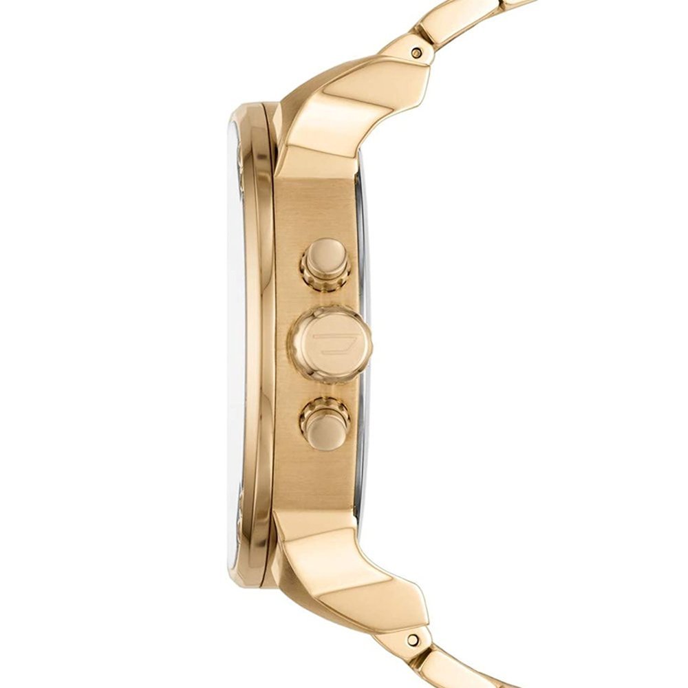  Shop Authentic Diesel Mr Daddy 2.0 Gold Dial Gold Steel Strap Watch For Men - DZ7399 - Luxxuri