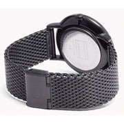  Shop Authentic Tommy Hilfiger Brooklyn Black Dial Black Mesh Bracelet Watch for Men - 1791507 - Luxxuri