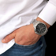  Shop Authentic Maserati Successo Solar Edition Black Dial Silver Steel Strap Watch For Men - R8873645003 - Luxxuri