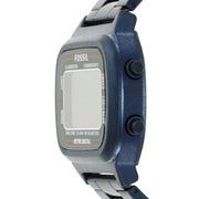  Shop Authentic Fossil Retro Analog-Digital Black Dial Blue Steel Strap Watch for Men - FS5896 - Luxxuri