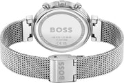  Shop Authentic Hugo Boss Flawless Pink Dial Silver Mesh Bracelet Watch for Women - 1502625 - Luxxuri