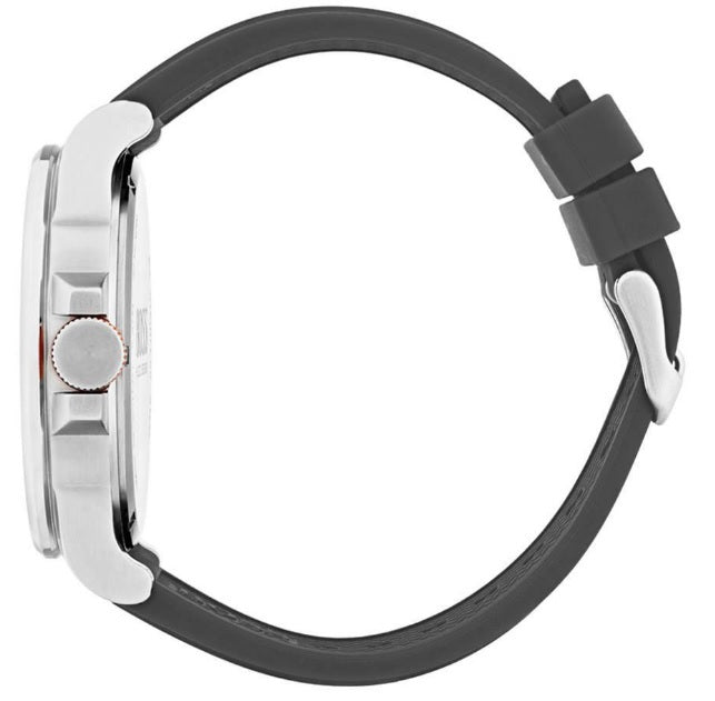  Shop Authentic Hugo Boss Detroit Sport Analog Grey Dial Grey Rubber Strap Watch For Men - 1550007 - Luxxuri