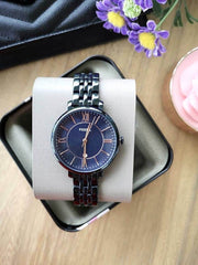  Shop Authentic Fossil Jacqueline Blue Dial Blue Steel Strap Watch for Women - ES4094 - Luxxuri