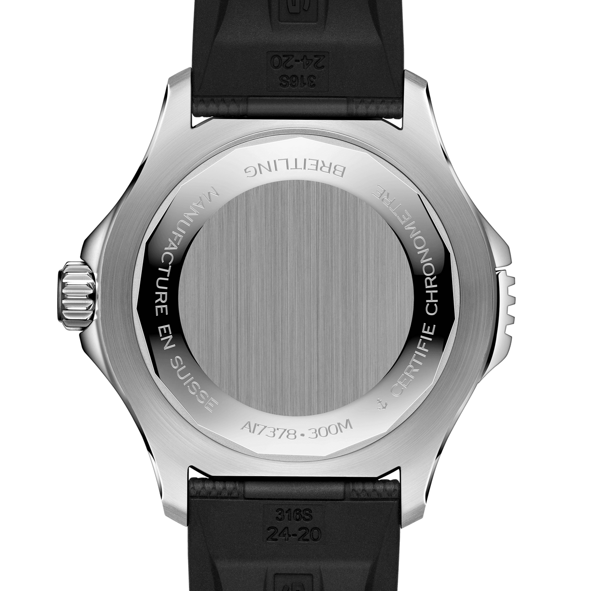  Shop Authentic Breitling Superocean Automatic 46 Black Dial Black Rubber Strap Watch for Men - A17378211B1S1 - Luxxuri