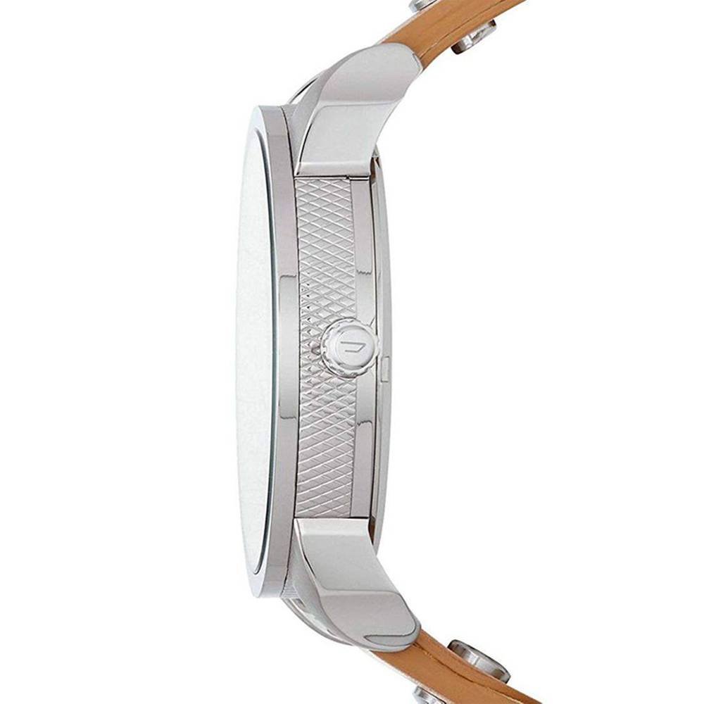  Shop Authentic Diesel Mini Daddy Blue & Black Dial Brown Leather Strap Watch For Men - DZ7308 - Luxxuri