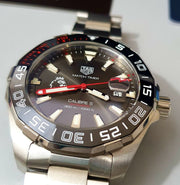  Shop Authentic Tag Heuer Aquaracer Black Dial Watch for Men - WAY201D.BA0927 - Luxxuri