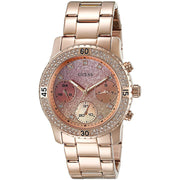  Shop Authentic Guess Confetti Pink Dial Rose Gold Steel Strap Watch For Women - W0774L3 - Luxxuri