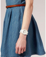  Shop Authentic Michael Kors Ceramic White Dial White Steel Strap Watch for Women - MK5387 - Luxxuri