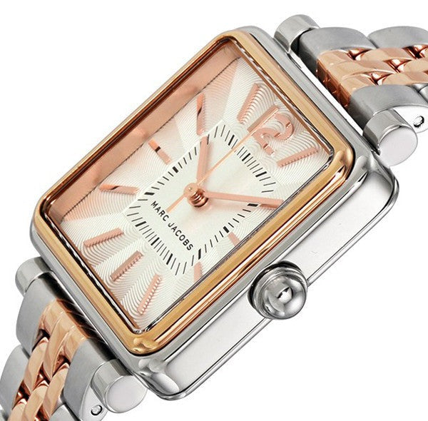  Shop Authentic Marc Jacobs Vic Silver Dial Two Tone Steel Strap Watch for Women - MJ3463 - Luxxuri