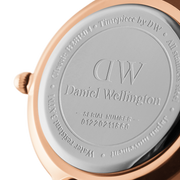  Shop Authentic Daniel Wellington Classic Petite Sheffield White Dial Black Leather Strap Watch For Women - DW00100230 - Luxxuri