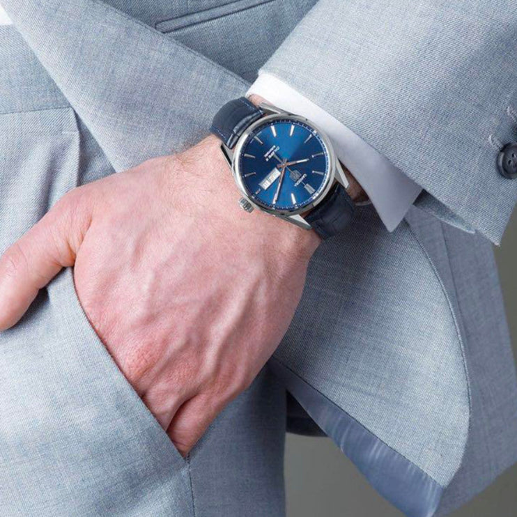 Shop Authentic Tag Heuer Carrera Blue Dial Watch for Men - WAR201E.FC6292 - Luxxuri