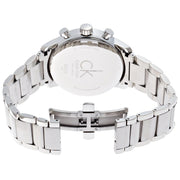  Shop Authentic Calvin Klein City Chronograph Black Dial Silver Steel Strap Watch for Men - K2G27143 - Luxxuri