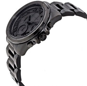  Shop Authentic Michael Kors Brecken Chronograph Black Dial Black Steel Strap Watch For Men - MK8482 - Luxxuri