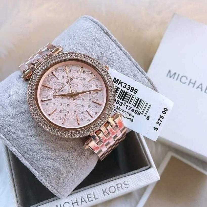  Shop Authentic Michael Kors Darci Rose Gold Dial Steel Strap Watch for Women - MK3399 - Luxxuri