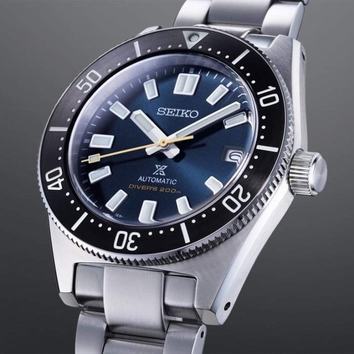  Shop Authentic Seiko Prospex Automatic 1965 Dive 55th Anniversary Limited Edtion Blue Dial Silver Steel Strap Watch For Men - SPB149J1 - Luxxuri