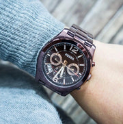  Shop Authentic Fossil Perfect Boyfriend Multifunction Maroon Dial Maroon Steel Strap Watch for Women - ES4110 - Luxxuri