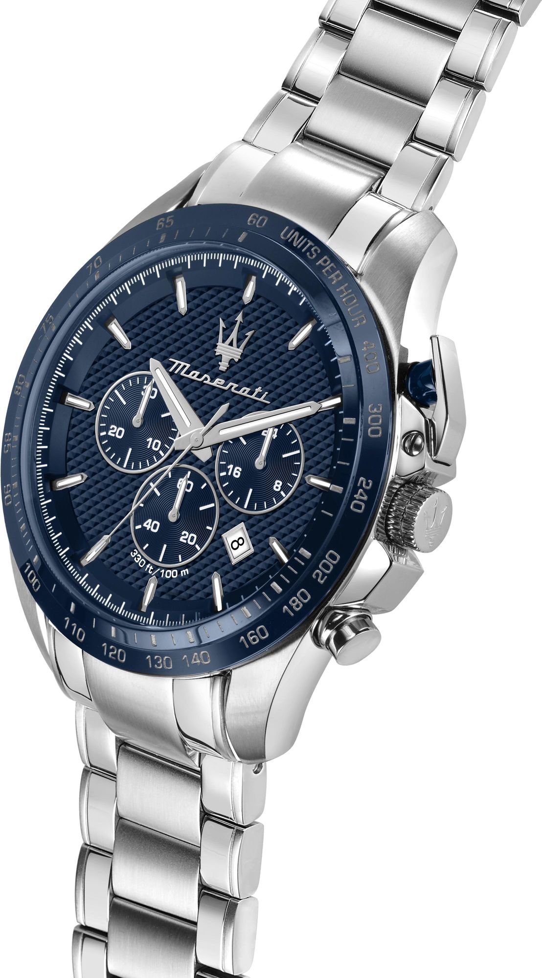  Shop Authentic Maserati Traguardo Chronograph Blue Dial 45mm Stainless Steel Watch For Men - R8873612043 - Luxxuri