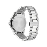  Shop Authentic Gucci G Timeless Quartz Brown Dial Silver Steel Strap Watch for Men - YA126317 - Luxxuri