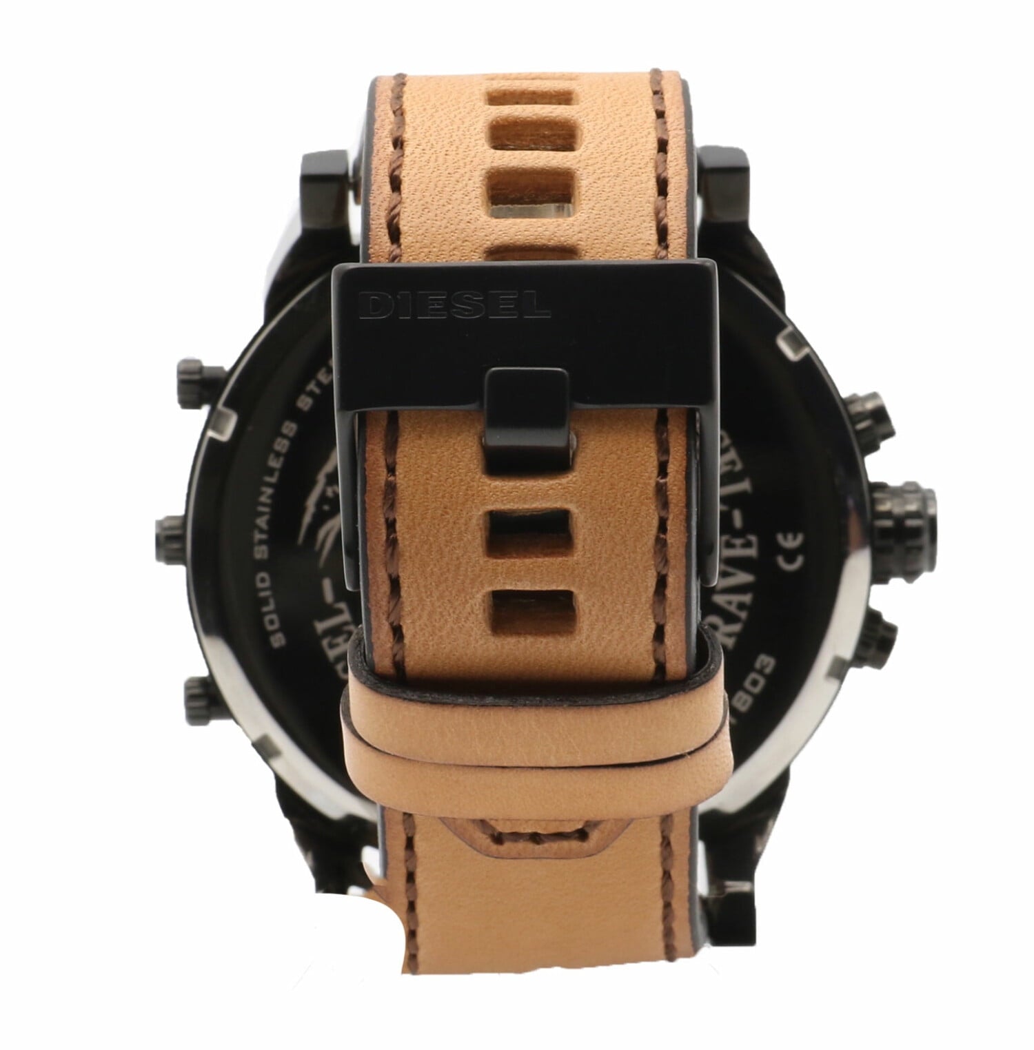  Shop Authentic Diesel Mr. Daddy 2.0 Chronograph Grey Dial Brown Leather Strap Watch For Men - DZ7406 - Luxxuri