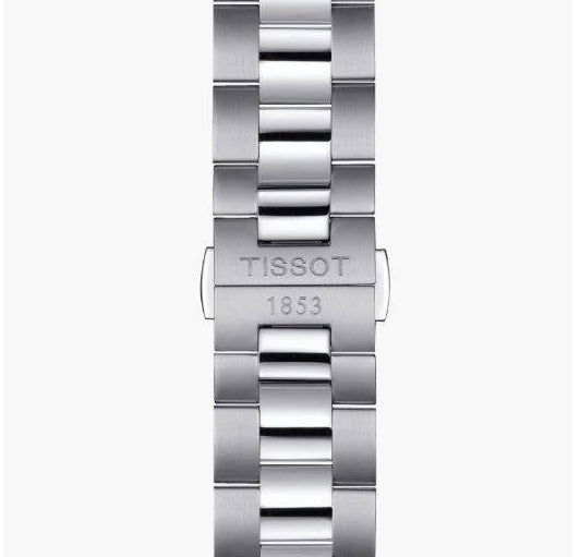  Shop Authentic Tissot Gentleman Powermatic 80 Silicium Black Dial Silver Steel Strap Watch For Men - T127.407.11.051.00 - Luxxuri