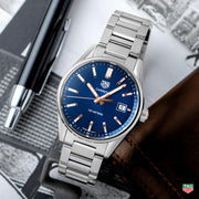  Shop Authentic Tag Heuer Carrera Blue Dial Watch for Women - WAR1112.BA0601 - Luxxuri