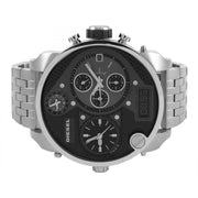  Shop Authentic Diesel Mr Daddy 1.0 Black Dial Stainless Steel Stainless Watch For Men - DZ7221 - Luxxuri