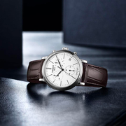  Shop Authentic Tissot Carson Premium Chronograph White Dial Brown Leather Strap Watch For Men - T122.417.16.011.00 - Luxxuri