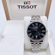  Shop Authentic Tissot Carson Premium Black Dial Silver Steel Strap Watch For Men - T122.410.11.053.00 - Luxxuri