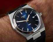  Shop Authentic Tissot PRX Blue Dial Blue Leather Strap Watch for Men - T137.410.16.041.00 - Luxxuri