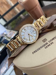  Shop Authentic Fossil Virginia White Dial Gold Steel Strap Watch for Women - ES3283 - Luxxuri