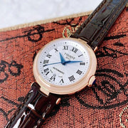  Shop Authentic Tissot Bellissima Automatic Silver Dial Brown Leather Strap Watch For Women - T126.207.36.013.00 - Luxxuri