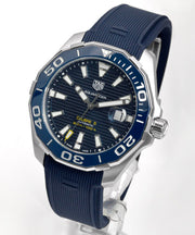  Shop Authentic Tag Heuer Aquaracer Blue Dial Watch for Men - WAY201B.FT6150 - Luxxuri