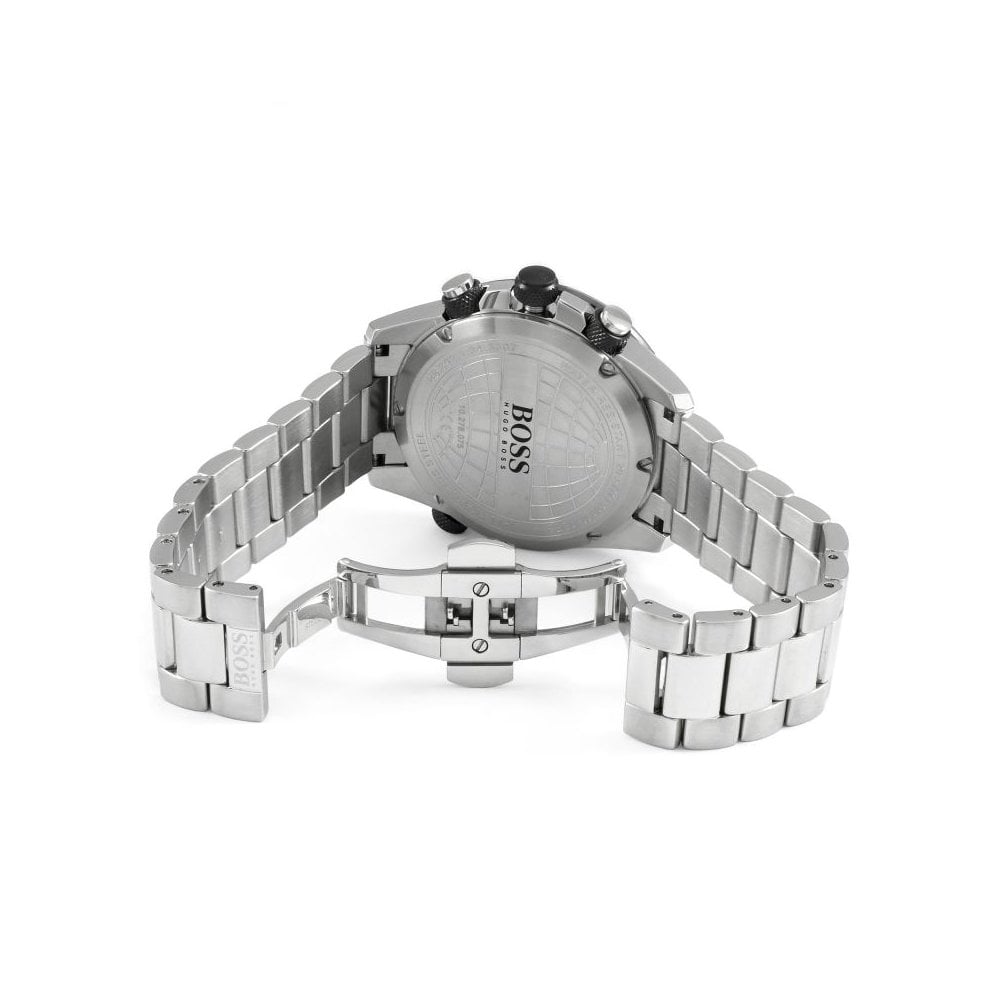  Shop Authentic Hugo Boss Nomad Grey Dial Silver Steel Strap Watch for Men - 1513774 - Luxxuri