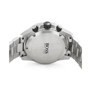  Shop Authentic Hugo Boss Vela Chronograph Diver Blue Dial Silver Steel Strap Watch for Men - 1513775 - Luxxuri