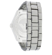  Shop Authentic Emporio Armani Valente Black Dial Silver Steel Strap Watch For Men - AR0680 - Luxxuri