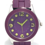  Shop Authentic Marc Jacobs Pelly Purple Dial Purple Silicone Strap Watch for Women - MBM2515 - Luxxuri