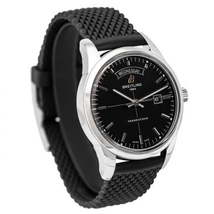  Shop Authentic Breitling Transocean Day & Date 43mm Automatic Mens Watch - A4531012/BB69/280S/ A20S.1 - Luxxuri