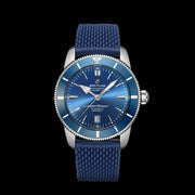  Shop Authentic Breitling Superocean Heritage B20 Automatic 46 Blue Dial Blue Mesh Bracelet Watch for Men - AB2020161C1S1 - Luxxuri
