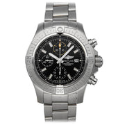  Shop Authentic Breitling Avenger Chronograph 45mm Black Dial Silver Steel Strap Watch for Men - A13317101B1A1 - Luxxuri