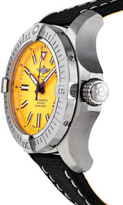  Shop Authentic Breitling Avenger Automatic 45 Seawolf Yellow Dial Black Nylon Strap Watch for Men - A17319101I1X1 - Luxxuri