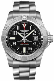 Shop Authentic Breitling Avenger II Seawolf Stainless Steel 45mm Black Dial Mens Watch - A1733110/BC31 - Luxxuri
