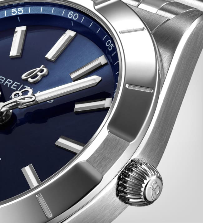  Shop Authentic Breitling Chronomat 32 Blue Dial Silver Steel Strap Watch for Women - A77310101C1A1 - Luxxuri