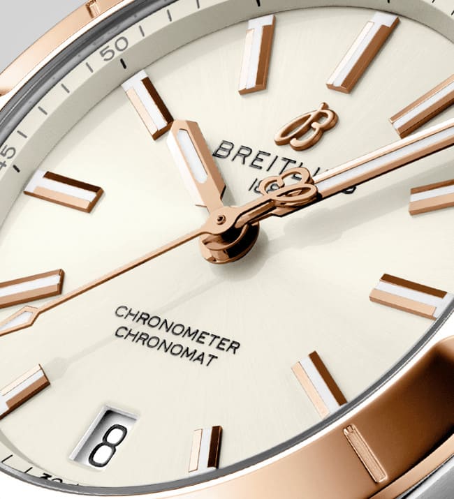  Shop Authentic Breitling Chronomat 32 White Dial Two Tone Steel Strap Watch for Women - U77310101A1U1 - Luxxuri