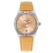  Shop Authentic Breitling Chronomat Automatic 36 South Sea Brown Dial Brown Leather Strap Watch for Women - A10380611A1P1 - Luxxuri