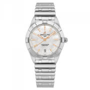  Shop Authentic Breitling Chronomat 32 Mother of Pearl Dial Silver Steel Strap Watch for Women - A77310101A4A1 - Luxxuri
