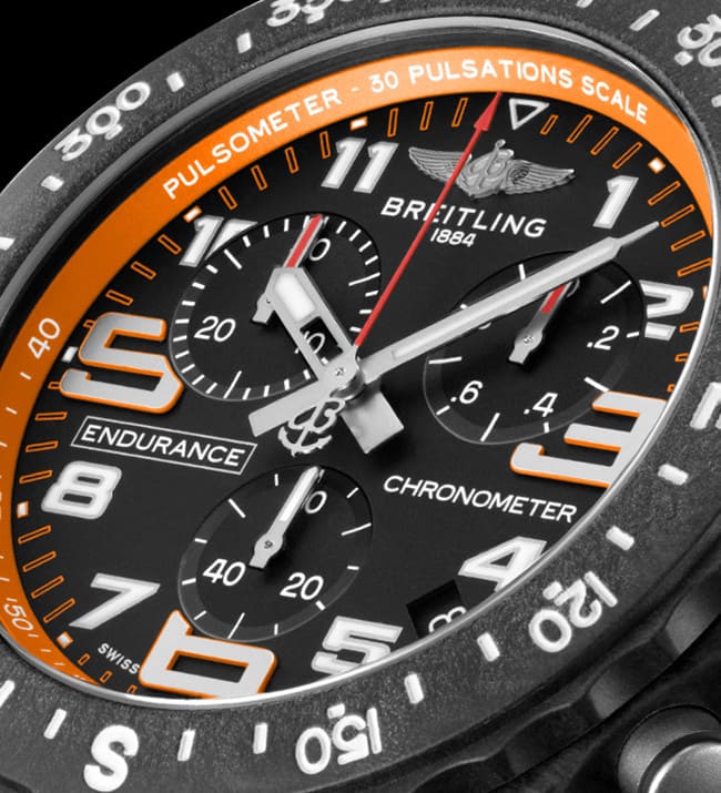  Shop Authentic Breitling Endurance Pro Black Dial Orange Rubber Strap Watch for Men - X82310A51B1S1 - Luxxuri