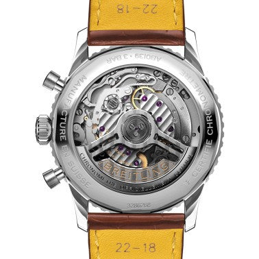  Shop Authentic Breitling Navitimer Automatic 41 Grey Dial Brown Leather Strap Watch for Men - U17326121M1P1 - Luxxuri