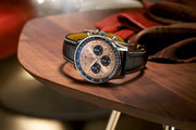  Shop Authentic Breitling Navitimer B01 Chronograph 43 Brown Dial Black Leather Strap Watch for Men - AB0138241K1P1 - Luxxuri