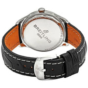  Shop Authentic Breitling Premier Automatic 40mm Silver Dial Black Leather Strap Watch for Men - A37340351G1P1 - Luxxuri