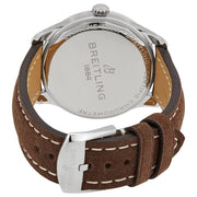  Shop Authentic Breitling Premier Automatic Chronometer 40mm Silver Dial Mens Watch - A45340211G1X3 - Luxxuri